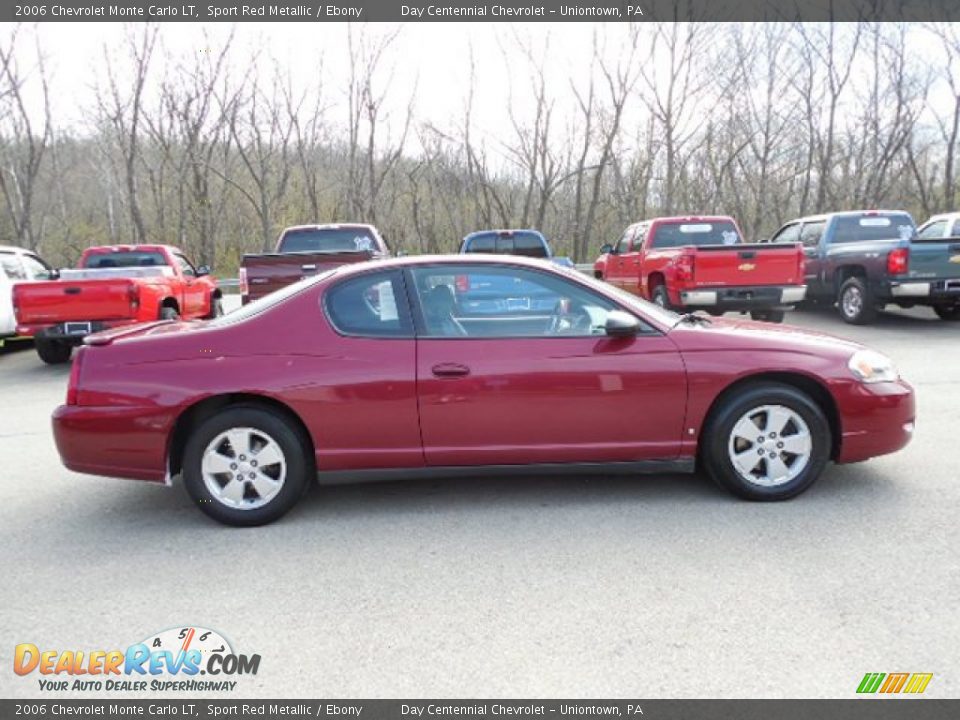2006 Chevrolet Monte Carlo LT Sport Red Metallic / Ebony Photo #7