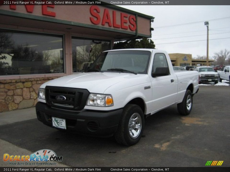 2011 Ford Ranger XL Regular Cab Oxford White / Medium Dark Flint Photo #1