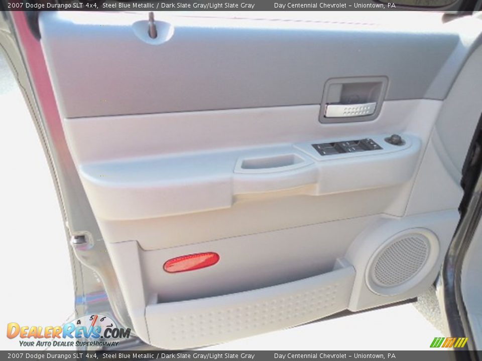 2007 Dodge Durango SLT 4x4 Steel Blue Metallic / Dark Slate Gray/Light Slate Gray Photo #11