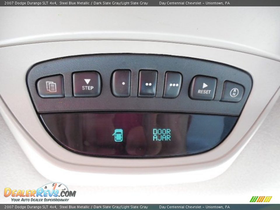 2007 Dodge Durango SLT 4x4 Steel Blue Metallic / Dark Slate Gray/Light Slate Gray Photo #18