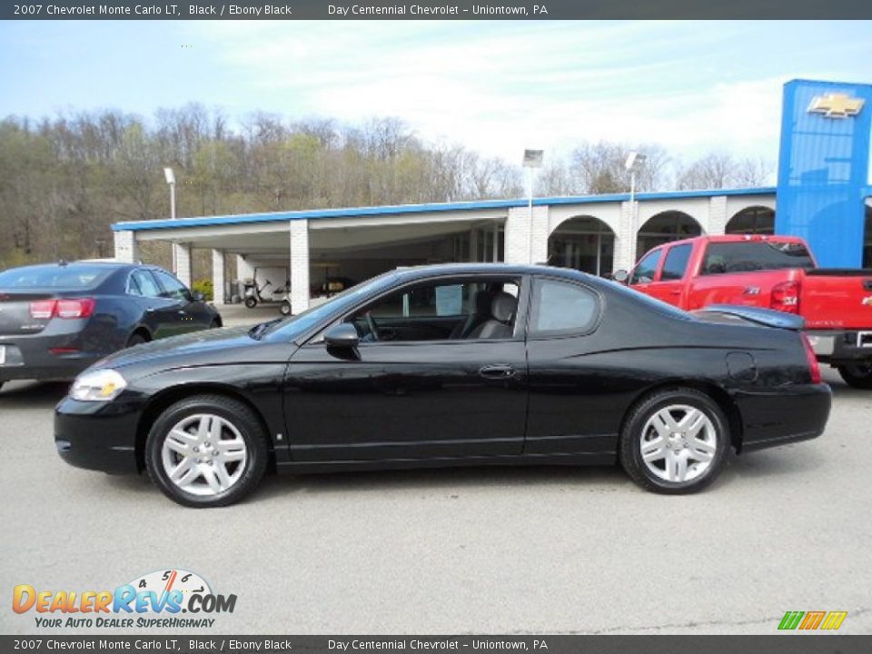 Black 2007 Chevrolet Monte Carlo LT Photo #2