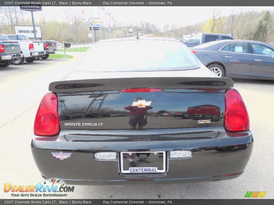 2007 Chevrolet Monte Carlo LT Black / Ebony Black Photo #5