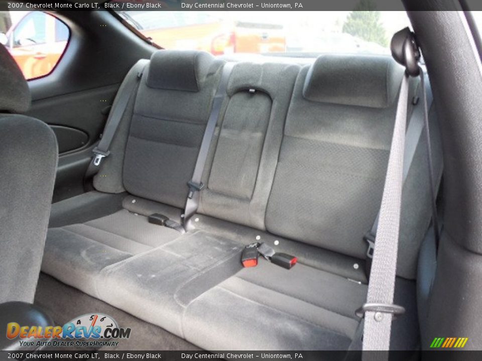 Rear Seat of 2007 Chevrolet Monte Carlo LT Photo #13