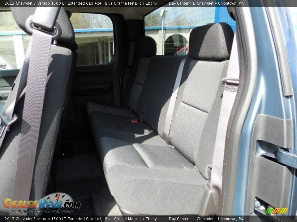 2013 Chevrolet Silverado 1500 LT Extended Cab 4x4 Blue Granite Metallic / Ebony Photo #14
