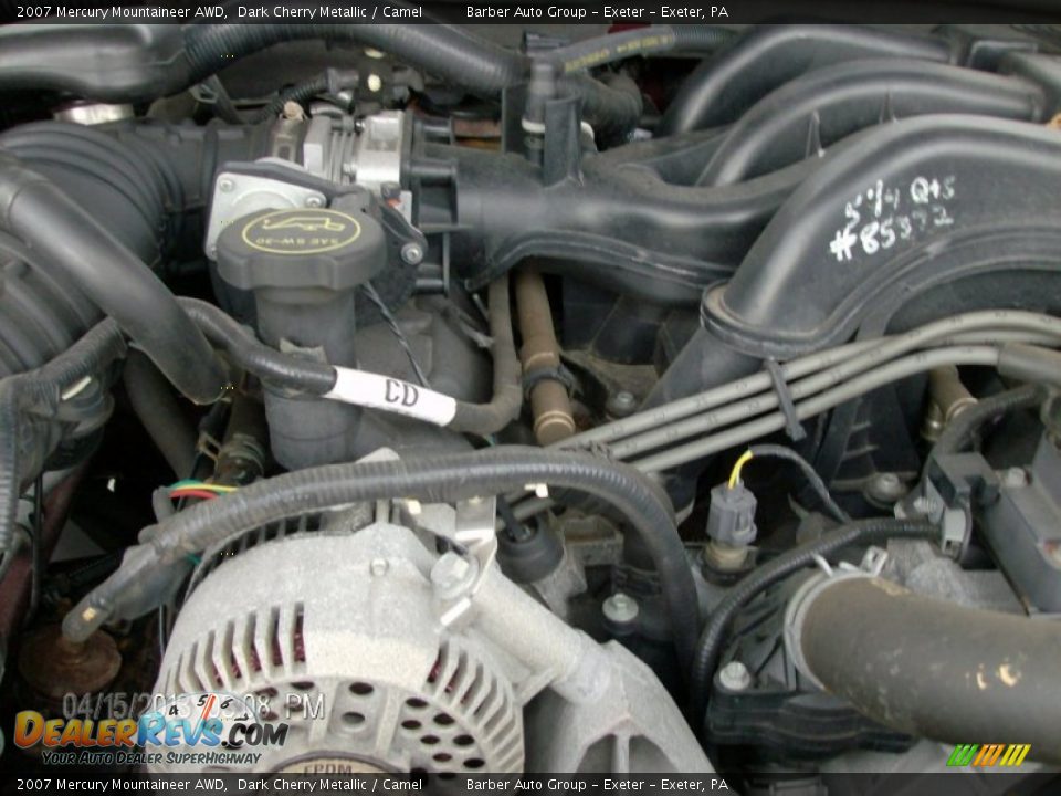 2007 Mercury Mountaineer AWD 4.0 Liter SOHC 12-Valve V6 Engine Photo #11