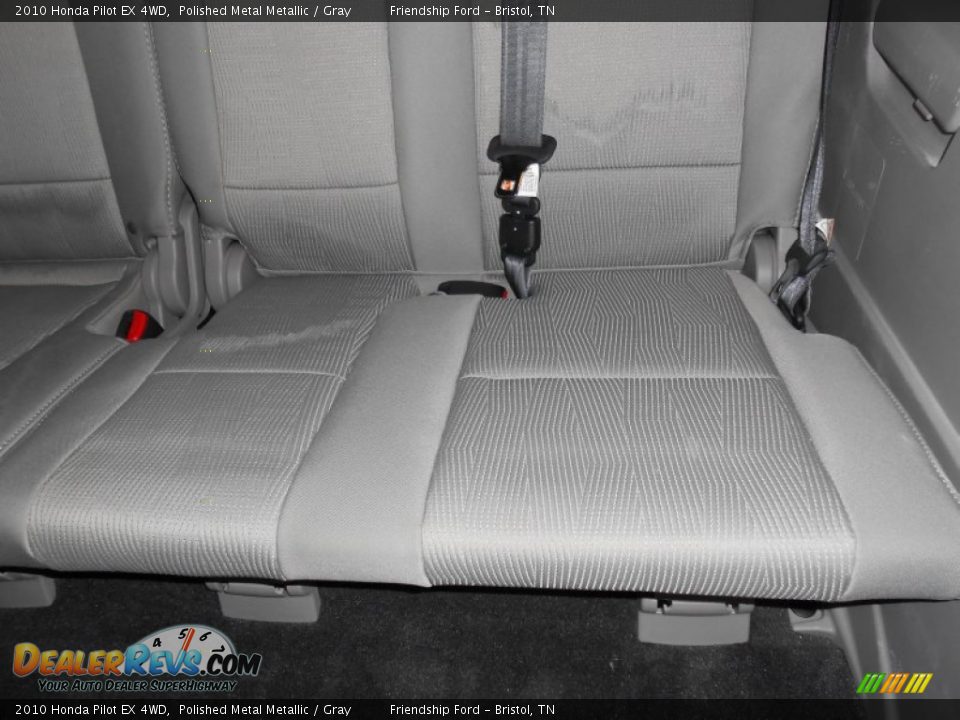 2010 Honda Pilot EX 4WD Polished Metal Metallic / Gray Photo #19