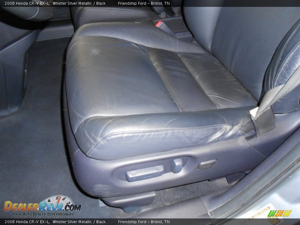 2008 Honda CR-V EX-L Whistler Silver Metallic / Black Photo #12