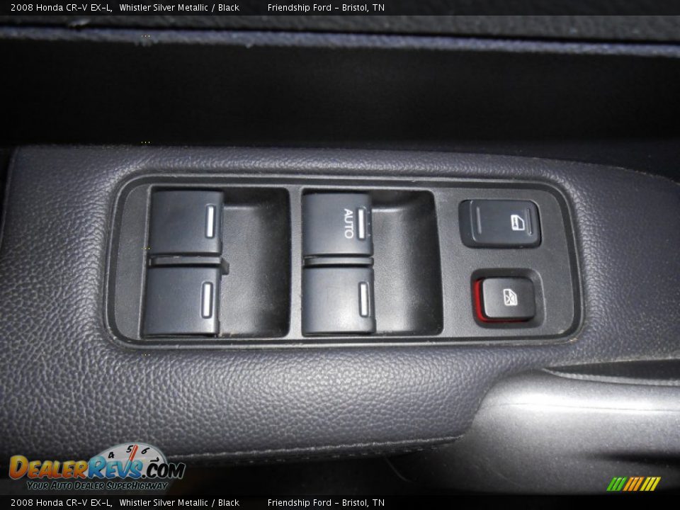 2008 Honda CR-V EX-L Whistler Silver Metallic / Black Photo #14