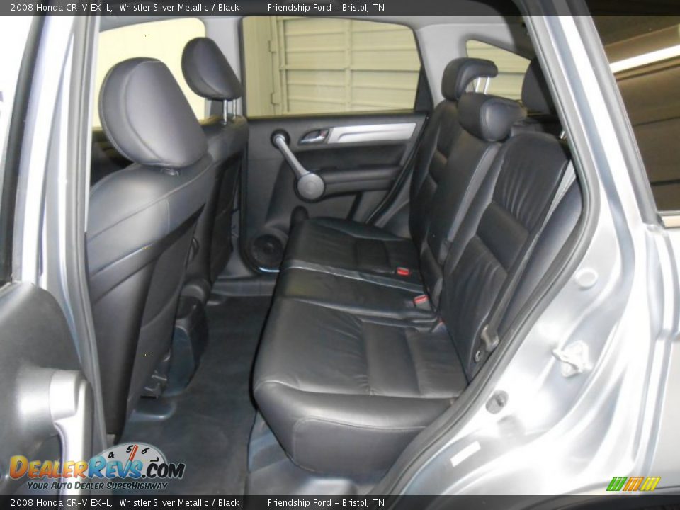 2008 Honda CR-V EX-L Whistler Silver Metallic / Black Photo #15