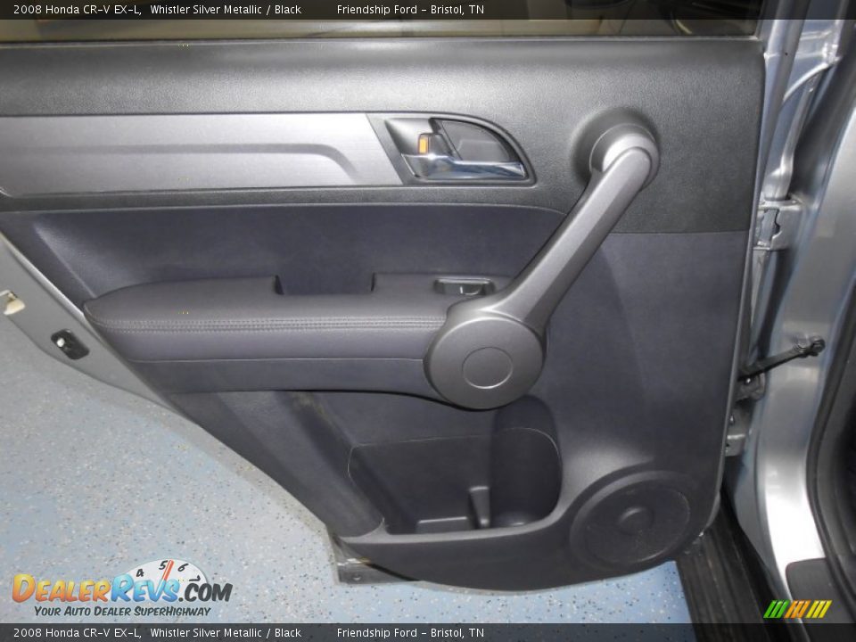 2008 Honda CR-V EX-L Whistler Silver Metallic / Black Photo #17