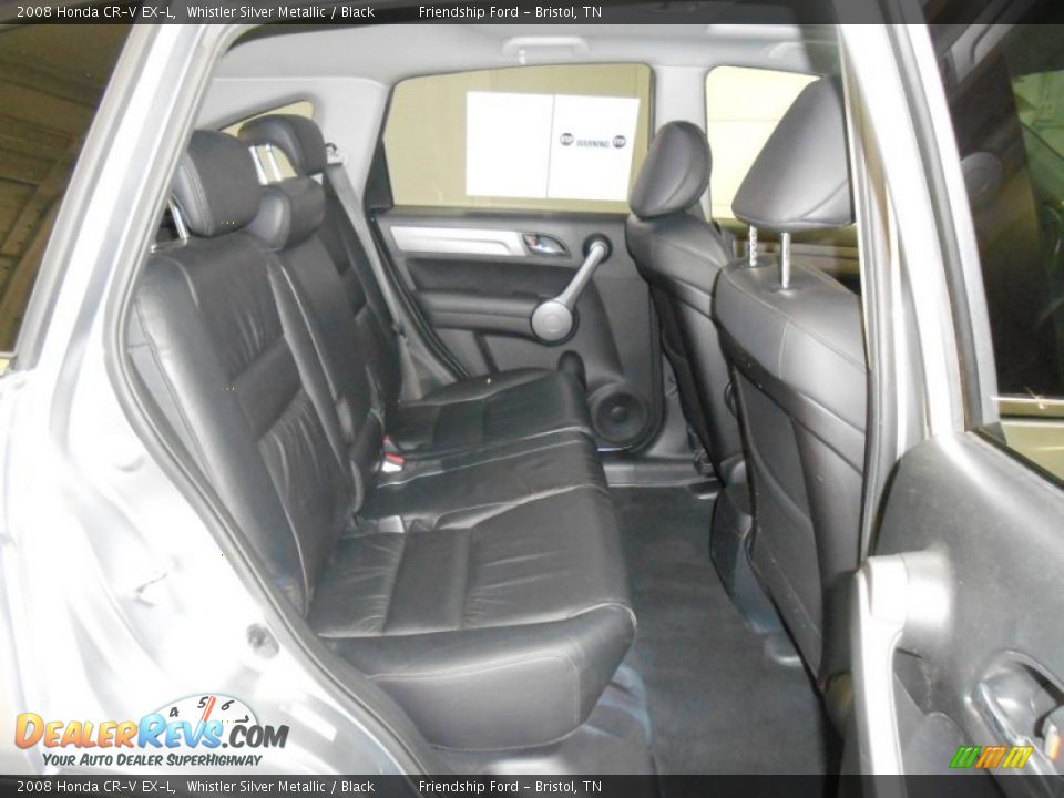 2008 Honda CR-V EX-L Whistler Silver Metallic / Black Photo #18