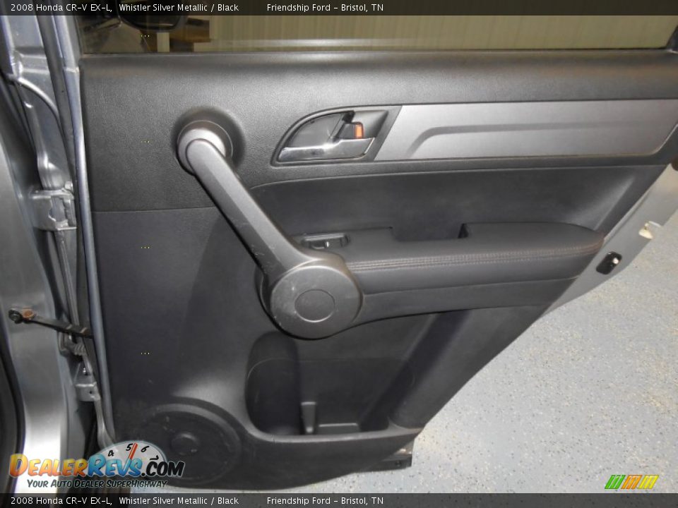 2008 Honda CR-V EX-L Whistler Silver Metallic / Black Photo #20