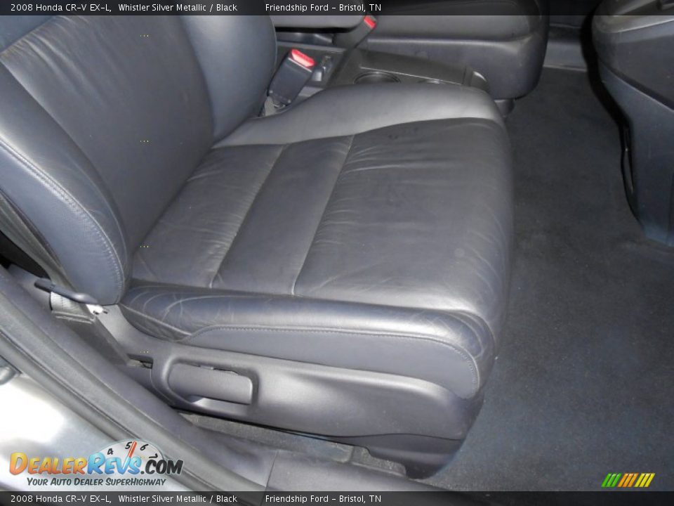 2008 Honda CR-V EX-L Whistler Silver Metallic / Black Photo #22