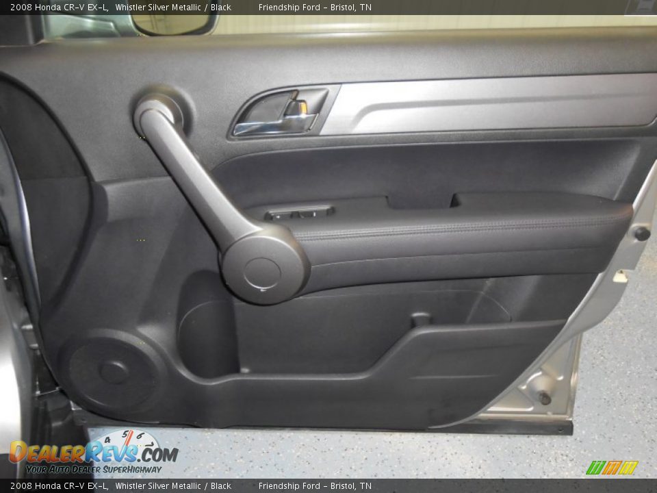 2008 Honda CR-V EX-L Whistler Silver Metallic / Black Photo #23