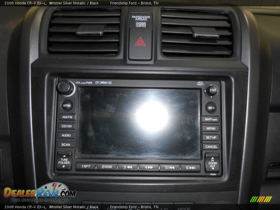 2008 Honda CR-V EX-L Whistler Silver Metallic / Black Photo #25