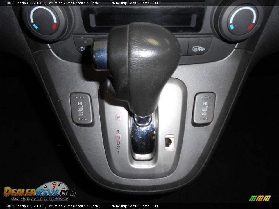 2008 Honda CR-V EX-L Whistler Silver Metallic / Black Photo #27