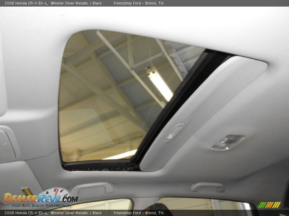 2008 Honda CR-V EX-L Whistler Silver Metallic / Black Photo #29