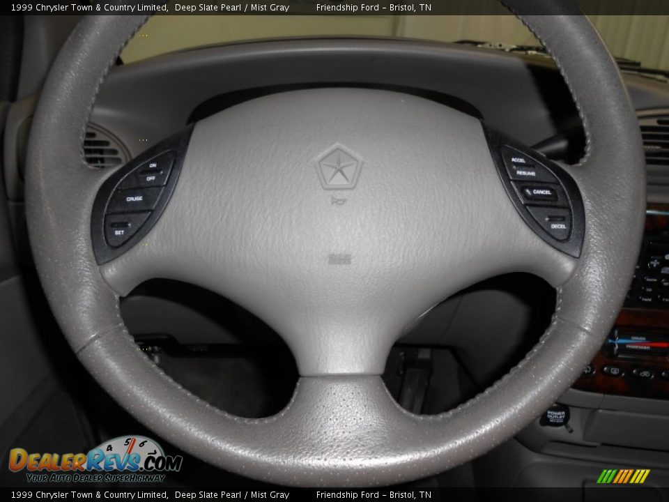 1999 Chrysler Town & Country Limited Steering Wheel Photo #27