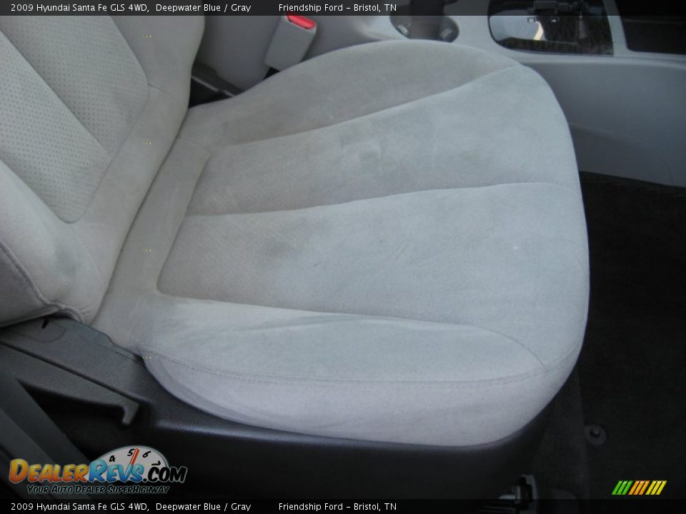 2009 Hyundai Santa Fe GLS 4WD Deepwater Blue / Gray Photo #22