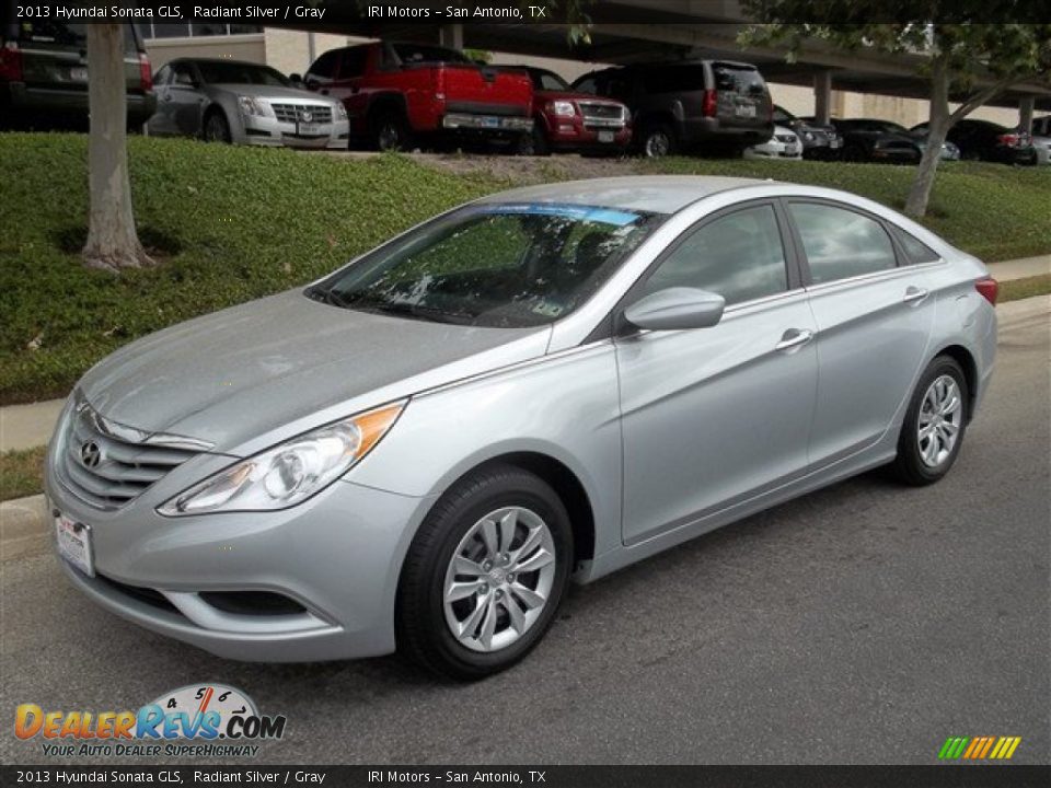 2013 Hyundai Sonata GLS Radiant Silver / Gray Photo #2