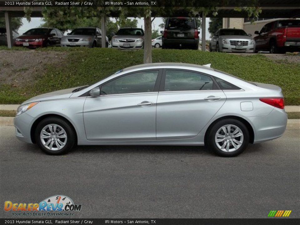 2013 Hyundai Sonata GLS Radiant Silver / Gray Photo #3