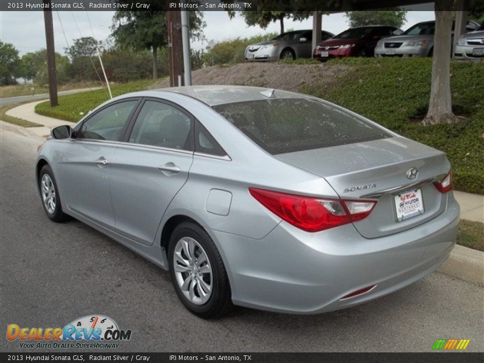 2013 Hyundai Sonata GLS Radiant Silver / Gray Photo #4