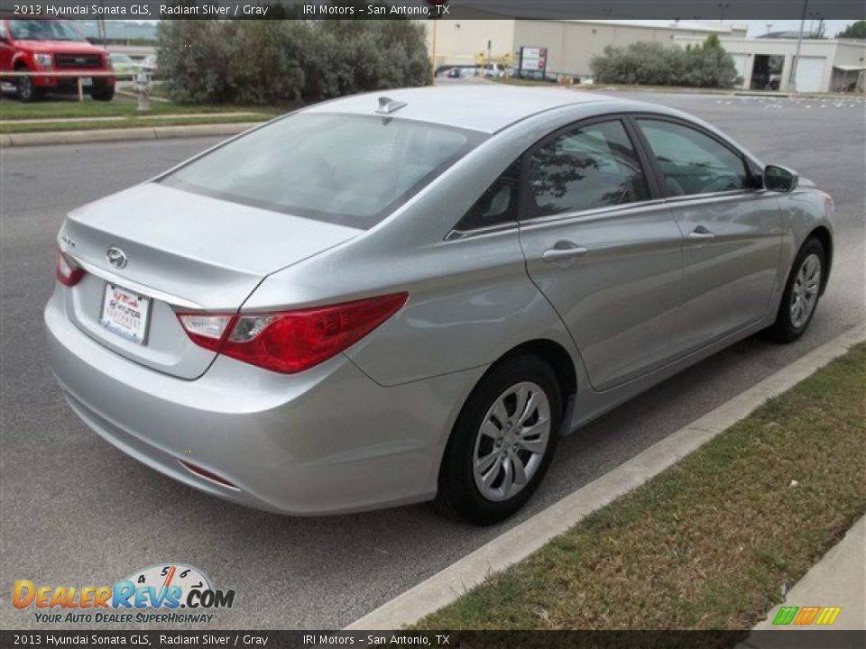 2013 Hyundai Sonata GLS Radiant Silver / Gray Photo #6