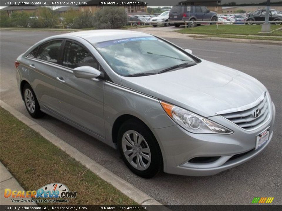 2013 Hyundai Sonata GLS Radiant Silver / Gray Photo #7
