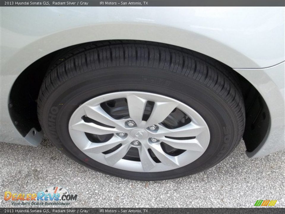 2013 Hyundai Sonata GLS Radiant Silver / Gray Photo #8
