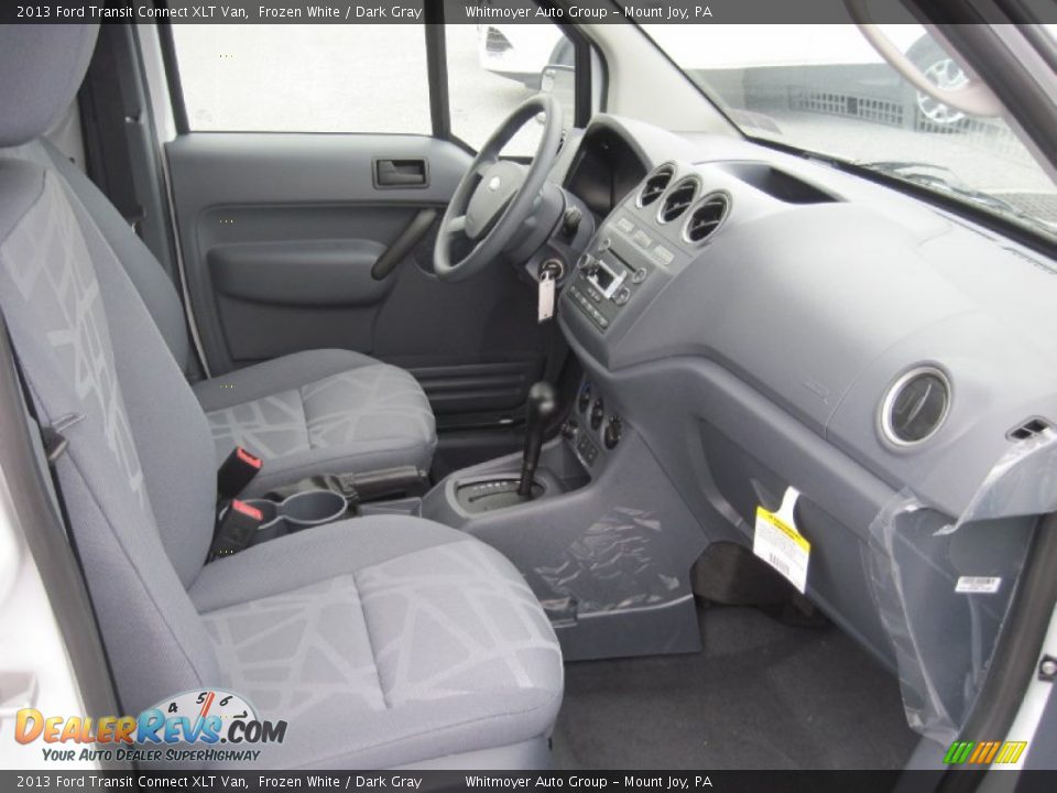 2013 Ford Transit Connect XLT Van Frozen White / Dark Gray Photo #5