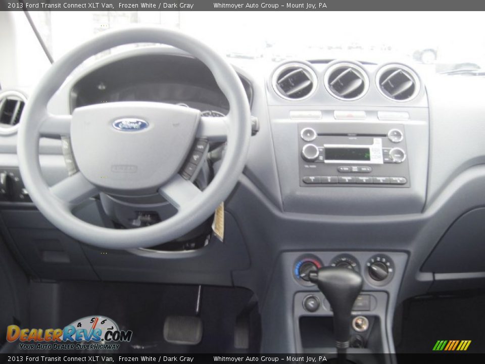 2013 Ford Transit Connect XLT Van Frozen White / Dark Gray Photo #6