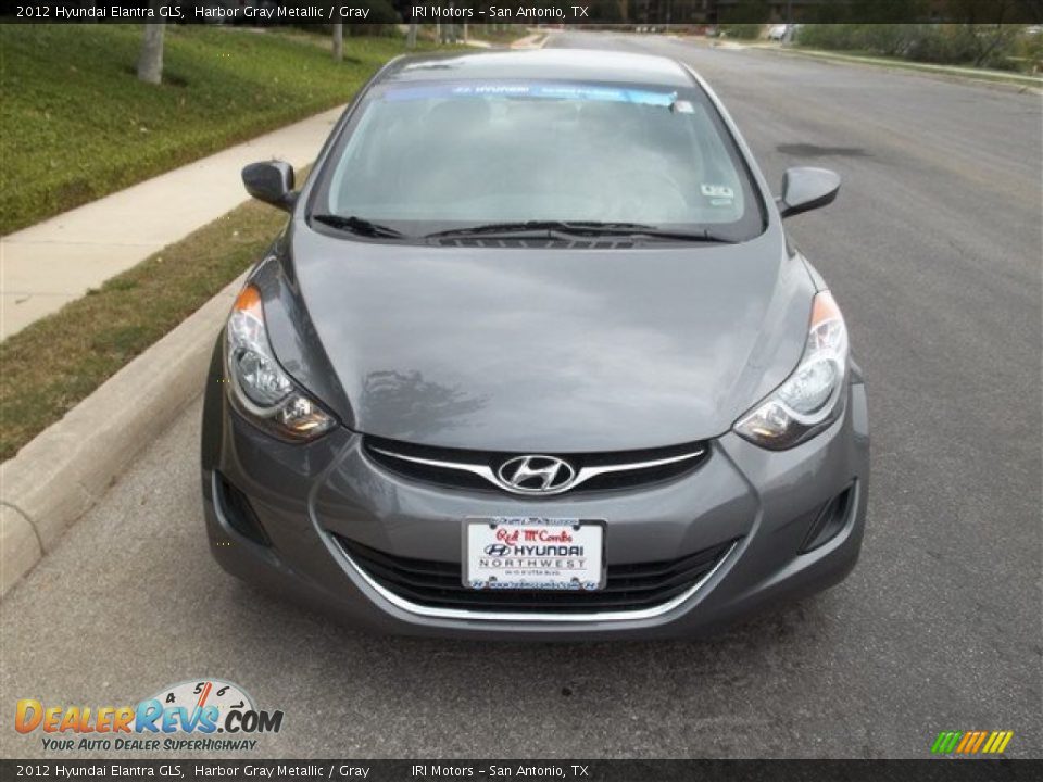 2012 Hyundai Elantra GLS Harbor Gray Metallic / Gray Photo #1