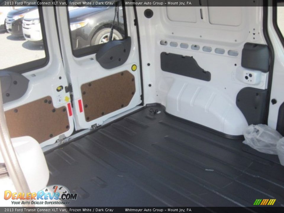 2013 Ford Transit Connect XLT Van Frozen White / Dark Gray Photo #8