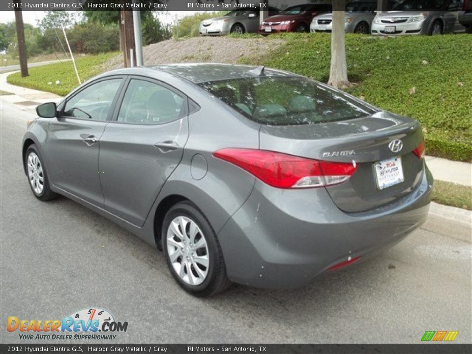 2012 Hyundai Elantra GLS Harbor Gray Metallic / Gray Photo #3