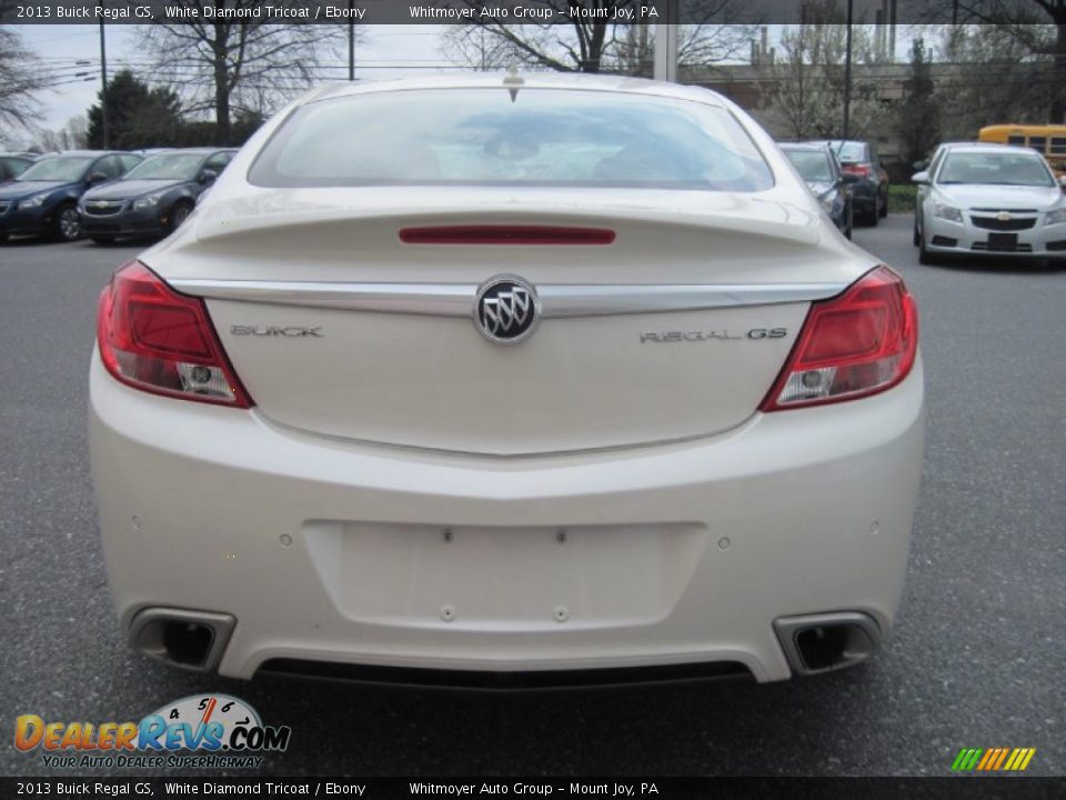 2013 Buick Regal GS White Diamond Tricoat / Ebony Photo #3