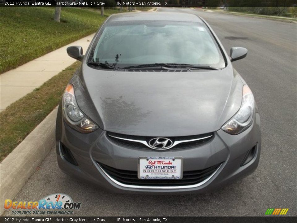 2012 Hyundai Elantra GLS Harbor Gray Metallic / Gray Photo #1