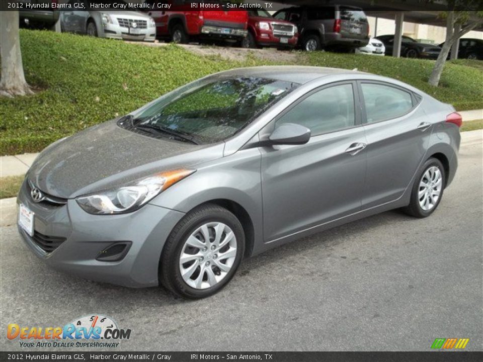 2012 Hyundai Elantra GLS Harbor Gray Metallic / Gray Photo #2