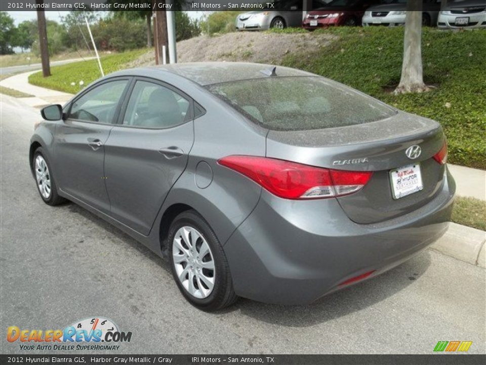 2012 Hyundai Elantra GLS Harbor Gray Metallic / Gray Photo #4