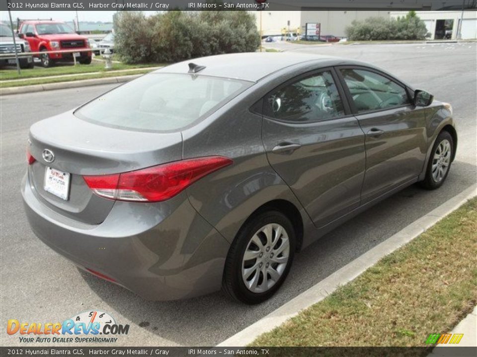 2012 Hyundai Elantra GLS Harbor Gray Metallic / Gray Photo #5