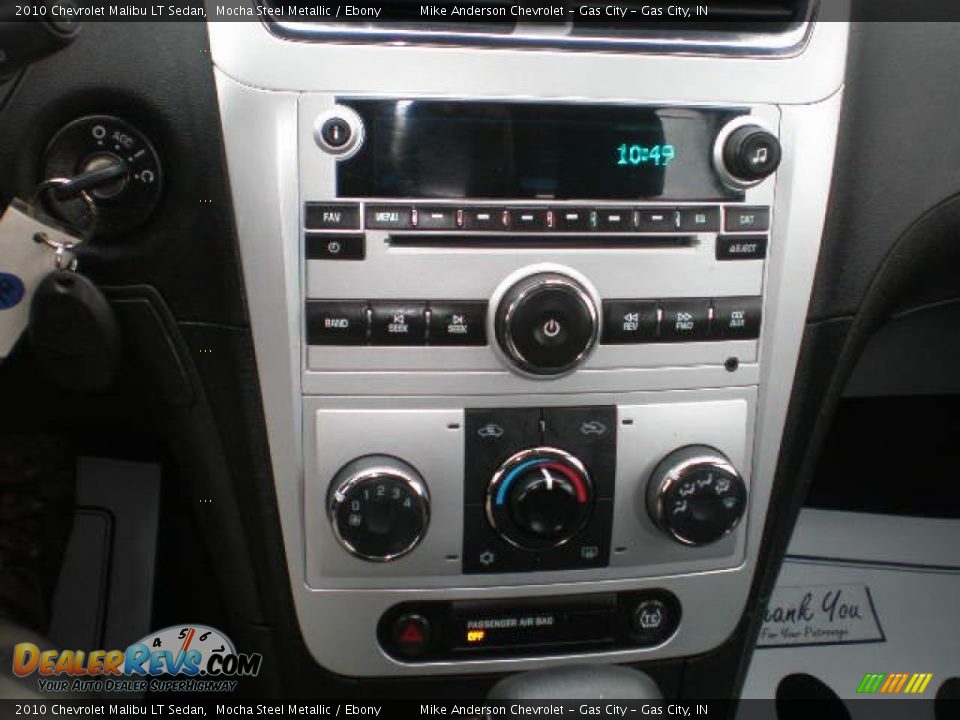 2010 Chevrolet Malibu LT Sedan Mocha Steel Metallic / Ebony Photo #8