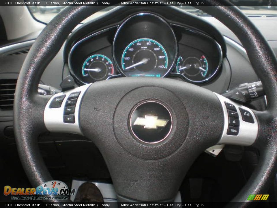 2010 Chevrolet Malibu LT Sedan Mocha Steel Metallic / Ebony Photo #9