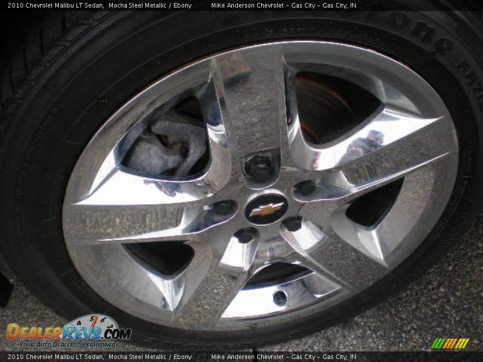 2010 Chevrolet Malibu LT Sedan Mocha Steel Metallic / Ebony Photo #10