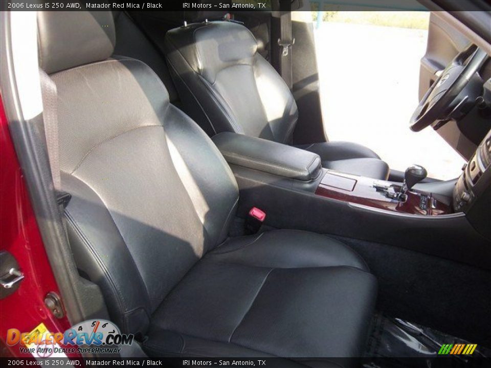 2006 Lexus IS 250 AWD Matador Red Mica / Black Photo #20