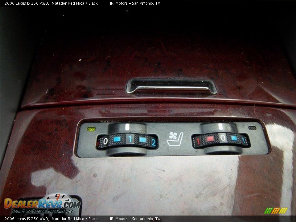 2006 Lexus IS 250 AWD Matador Red Mica / Black Photo #27