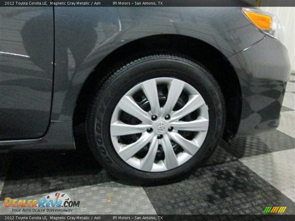2012 Toyota Corolla LE Magnetic Gray Metallic / Ash Photo #8