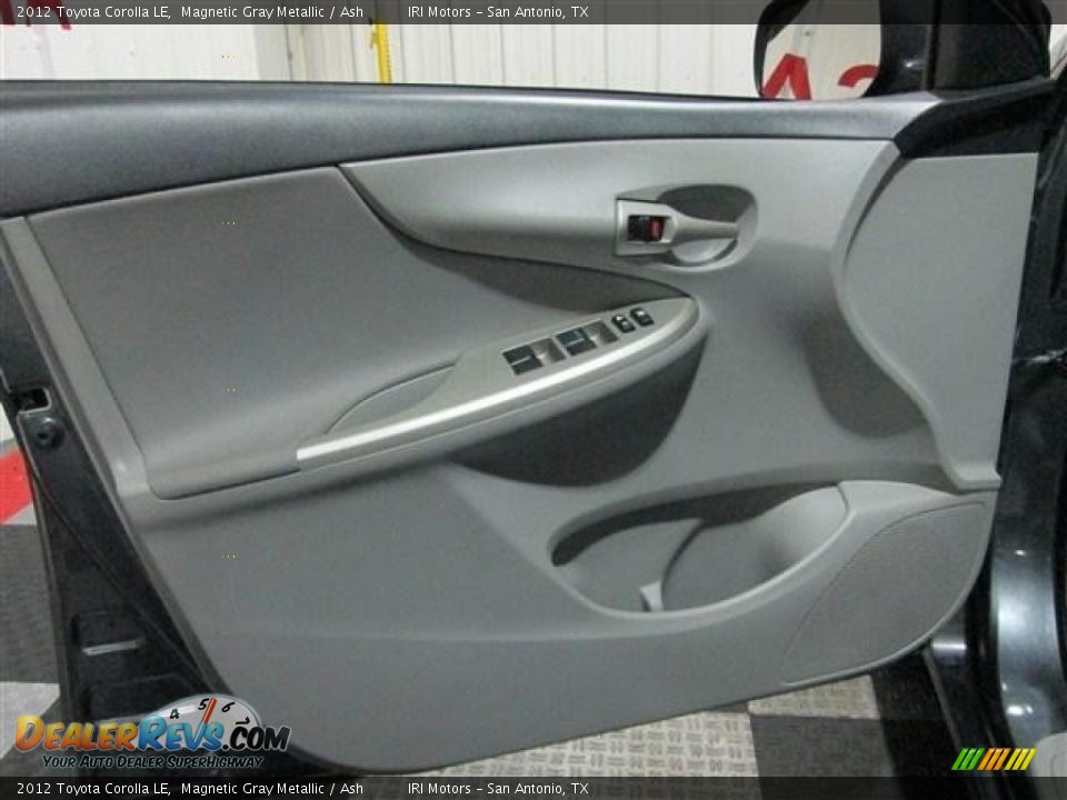 2012 Toyota Corolla LE Magnetic Gray Metallic / Ash Photo #9