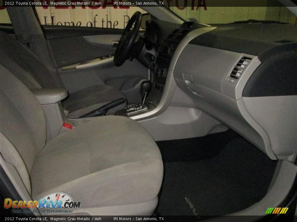 2012 Toyota Corolla LE Magnetic Gray Metallic / Ash Photo #17