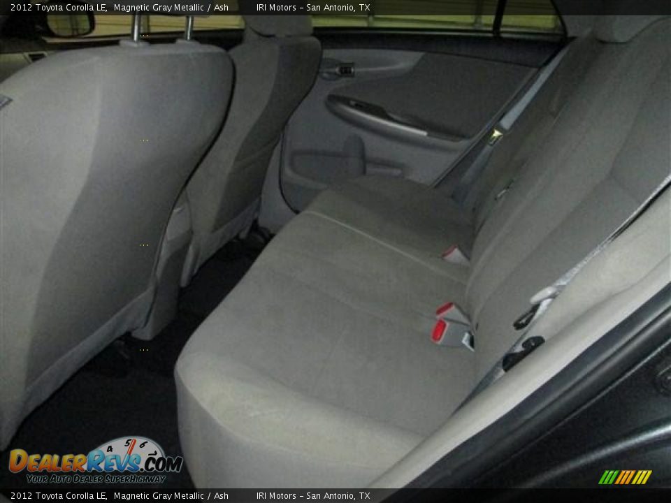 2012 Toyota Corolla LE Magnetic Gray Metallic / Ash Photo #20