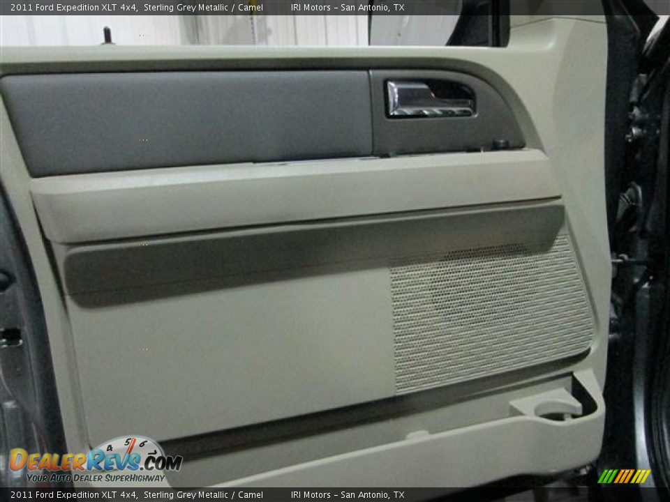 2011 Ford Expedition XLT 4x4 Sterling Grey Metallic / Camel Photo #9