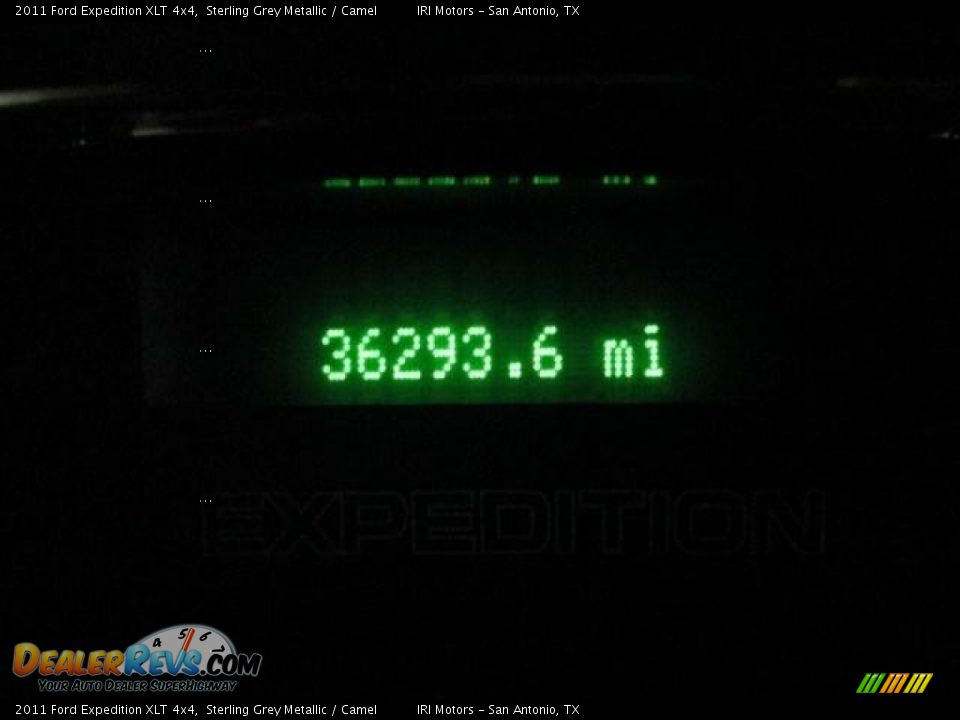 2011 Ford Expedition XLT 4x4 Sterling Grey Metallic / Camel Photo #12